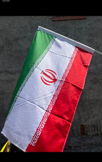 پرچم ایران سایز ۹۰*۱۵۰ جاچوب دار