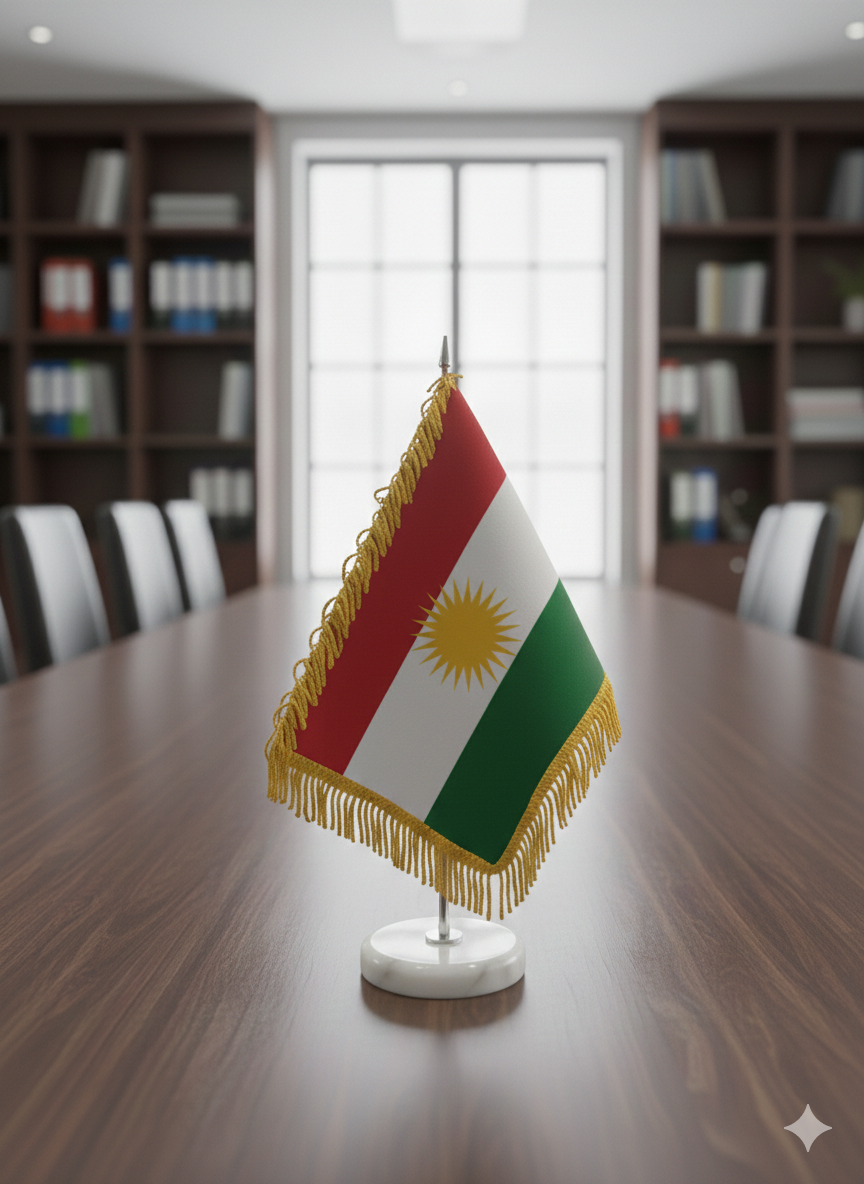 پرچم تشریفات رومیزی کردستان عراق(اربیل)