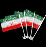 پرچم وپایه پرچم خودرویی طرح عید غدیر